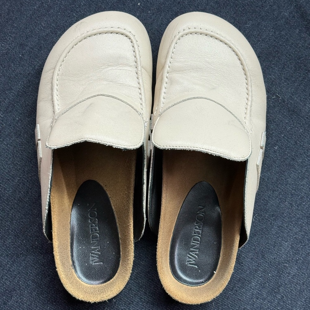 JW ANDERSON Cream Mules